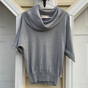 Michael Michael Kors Metallic Silver Sweater